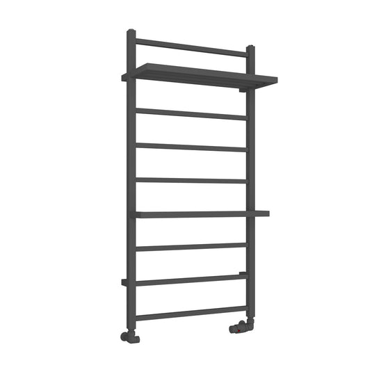 Eastbrook Launton Designer Towel Rail 1200mm x 600mm Matt Anthracite | 61.0065
