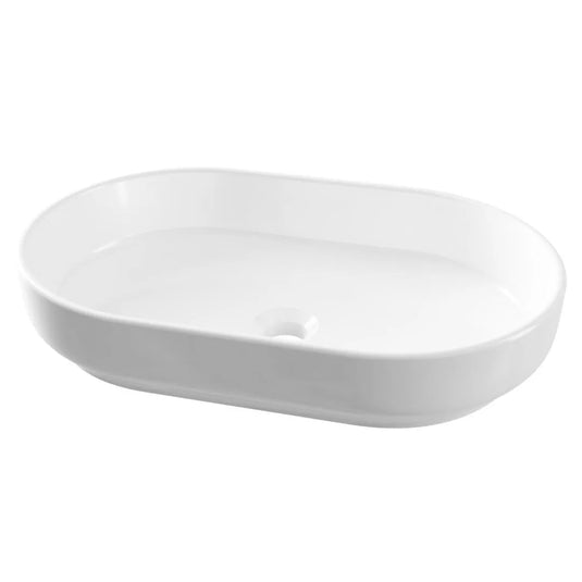 Eastbrook Linn 550x350mm Sit On Basin White | 103.038 - Envy Bathrooms Ltd