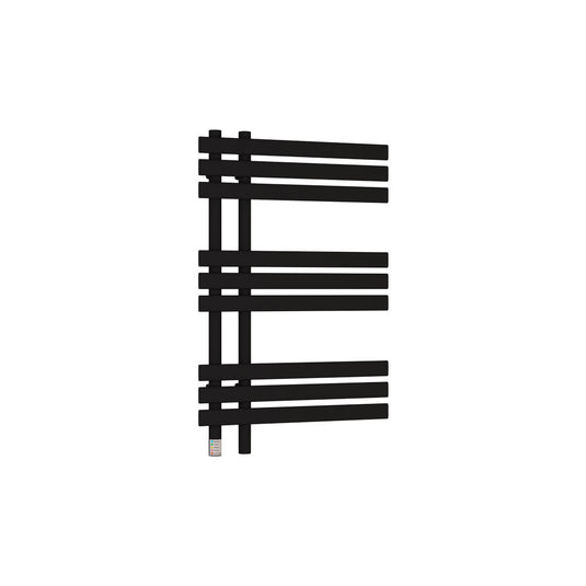 Eastbrook Loddon 800 x 500mm Dry Element Towel Rail Matt Black | 47.0035