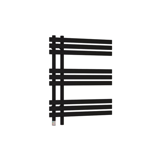 Eastbrook Loddon 800 x 600mm Dry Element Towel Rail Matt Black | 47.0036