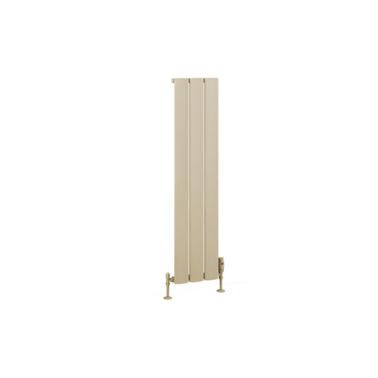 Eastbrook Malmesbury 1200 x 280mm Aluminium Radiator Matt Cappuccino | 89.0953