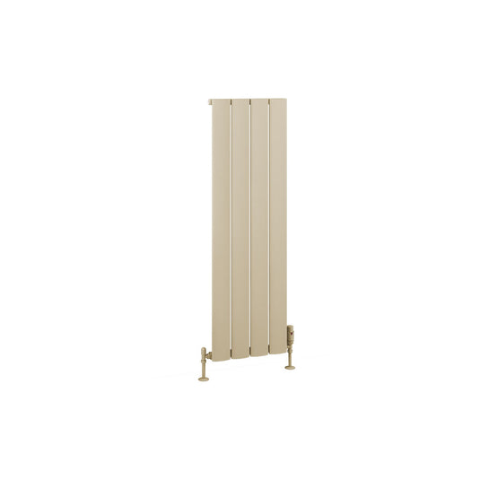 Eastbrook Malmesbury 1200 x 375mm Aluminium Radiator Matt Cappuccino | 89.0954