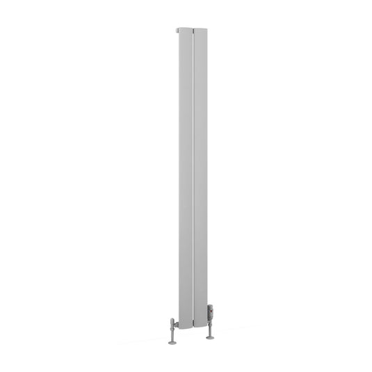 Eastbrook Malmesbury 1800 x 185mm Aluminium Radiator Matt Grey | 89.0279