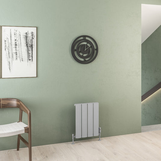 Eastbrook Malmesbury 500 x 375mm Aluminium Radiator Matt Grey | 89.0435