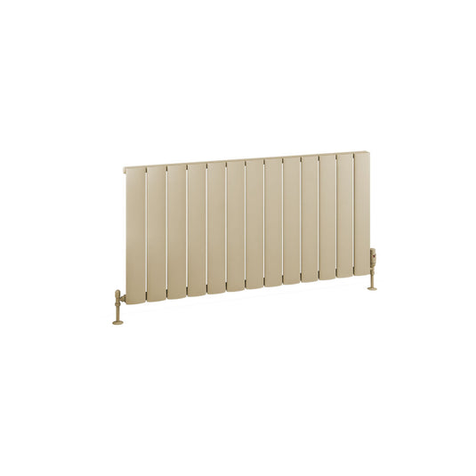 Eastbrook Malmesbury 600 x 1230mm Aluminium Radiator Matt Cappuccino | 89.0486