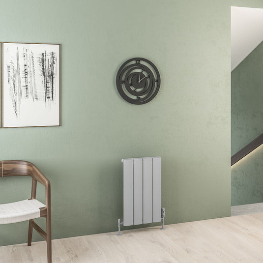 Eastbrook Malmesbury 600 x 375mm Aluminium Radiator Matt Grey | 89.0274