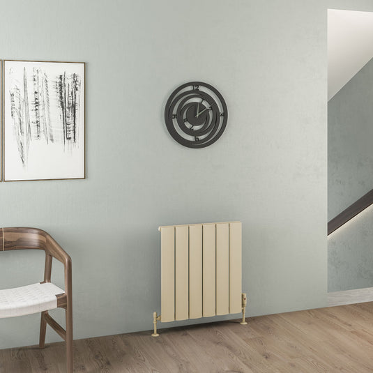Eastbrook Malmesbury 600 x 565mm Aluminium Radiator Matt Cappuccino | 89.0483