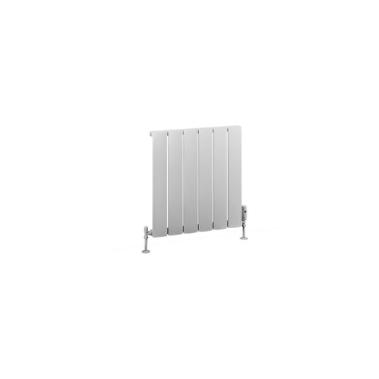 Eastbrook Malmesbury 600 x 565mm Aluminium Radiator Matt White | 89.0156