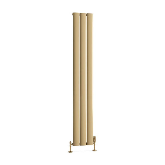Eastbrook Malmesbury Aluminium Radiator 1800x280mm Brass Effect | 89.1768