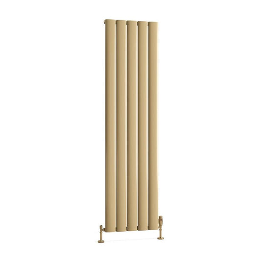 Eastbrook Malmesbury Aluminium Radiator 1800x470mm Brass Effect | 89.1770