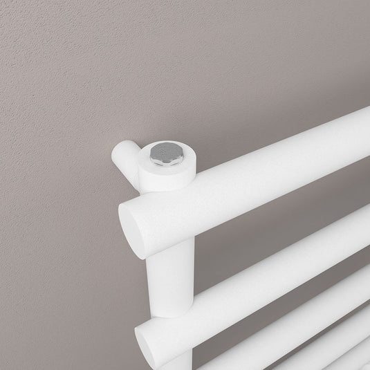 Eastbrook Marlow 850 x 500mm Towel Rail Matt White | 89.0500