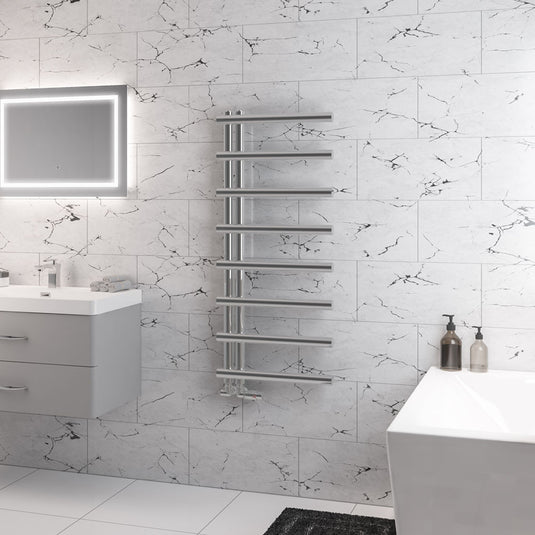 Eastbrook Marlow E-Style 1150 x 500mm Towel Rail Chrome | 89.0833