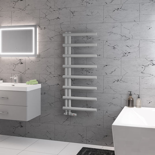 Eastbrook Marlow E-Style 1150 x 500mm Towel Rail Matt Grey | 89.0821