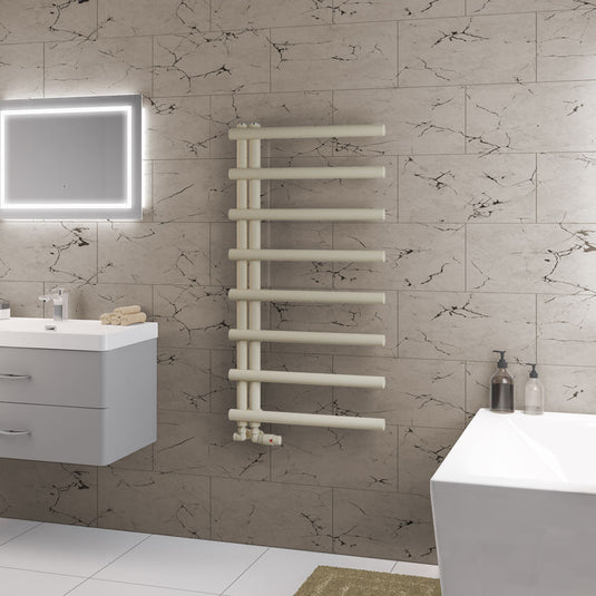 Eastbrook Marlow E-Style 1150 x 600mm Towel Rail Matt Cappuccino | 89.0828