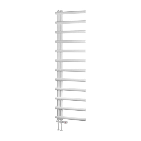 Eastbrook Marlow E-Style 1750 x 500mm Towel Rail Matt White | 89.0811