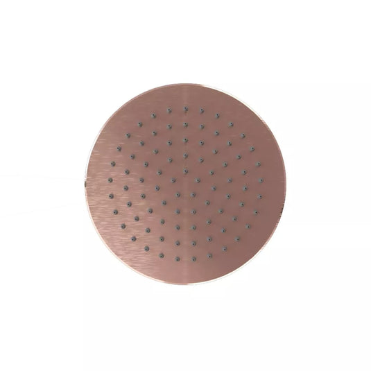 Eastbrook Meriden 250mm ABS Round Shower Head Brushed Bronze | 98.4026 - Envy Bathrooms Ltd