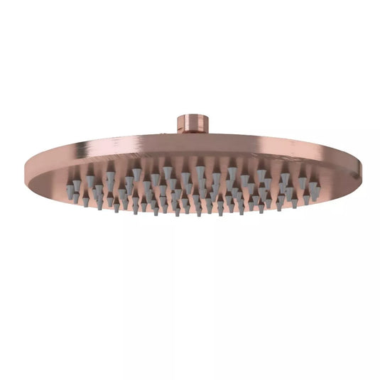 Eastbrook Meriden 300mm ABS Round Shower Head Brushed Bronze | 98.4027 - Envy Bathrooms Ltd