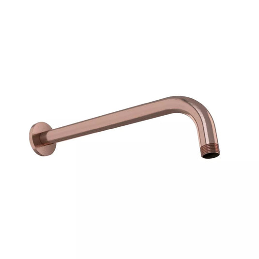 Eastbrook Meriden 390mm Wall Mounted Shower Arm Brushed Bronze | 98.4024 - Envy Bathrooms Ltd