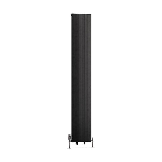 Eastbrook Mersey 1800 x 280mm Aluminium Radiator Matt Anthracite | 41.0454