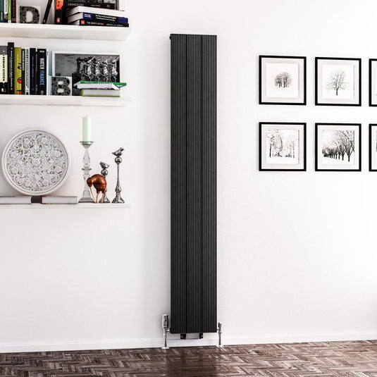 Eastbrook Mersey 1800 x 280mm Aluminium Radiator Matt Anthracite | 41.0454