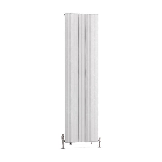 Eastbrook Mersey 1800 x 470mm Aluminium Radiator Matt White | 41.0451