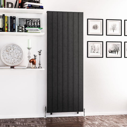 Eastbrook Mersey 1800 x 660mm Aluminium Radiator Matt Anthracite | 41.0458