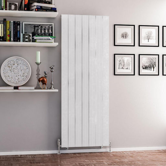 Eastbrook Mersey 1800 x 660mm Aluminium Radiator Matt White | 41.0453