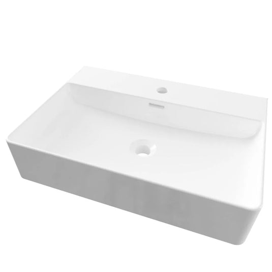 Eastbrook Moat 600x420mm Sit On Basin White | 103.045 - Envy Bathrooms Ltd