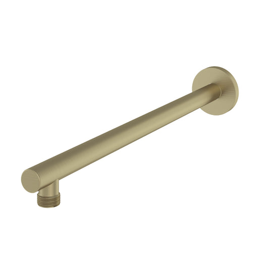 Eastbrook Modern Round Fixed Over Head Shower Arm Brushed Brass | 60.1021