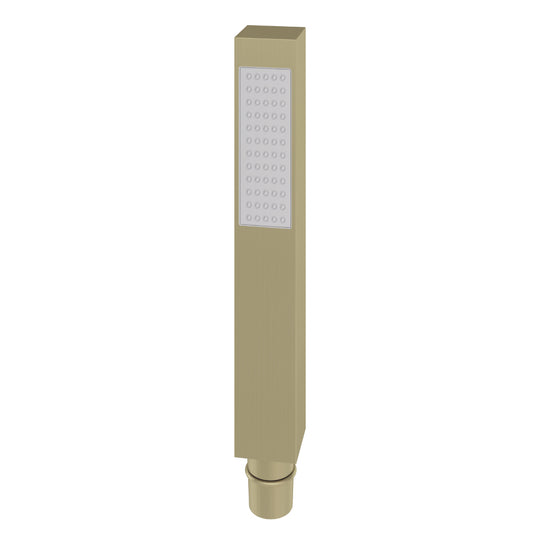 Eastbrook Modern Square Shower Hand Set Brushed Brass | 60.1044