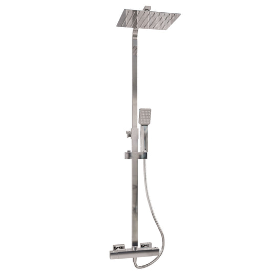 Eastbrook Modern Square Thermostatic Shower Chrome | 60.1002