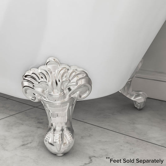Eastbrook Mortlake 1500 x 740 x 610mm Freestanding Bath White | 33.0015