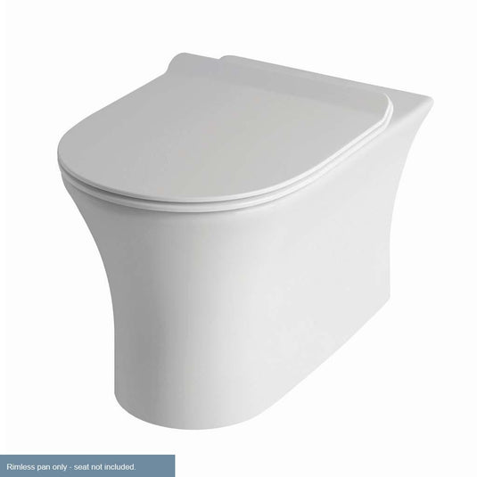 Eastbrook Northall High Level Back To Wall Pan White | 26.0055