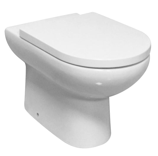 Eastbrook Osterley Back To Wall Eco Vortex Pan White | 26.0266