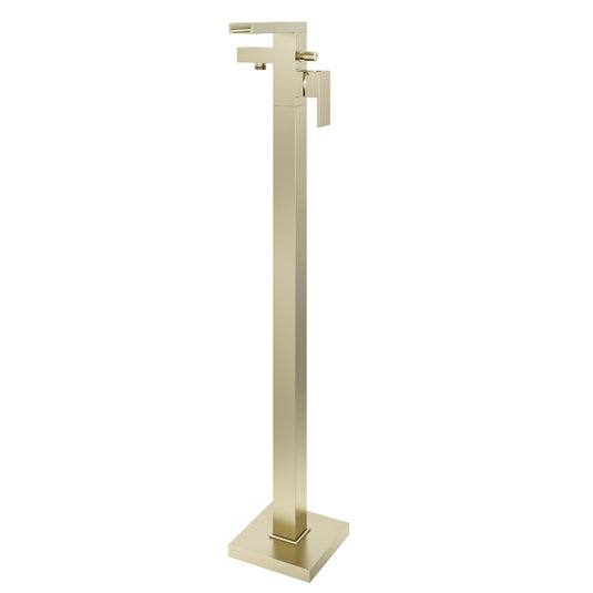 Eastbrook Padbury Freestanding Bath Shower Mixer Manual Mono Tap Brushed Brass | 79.1046