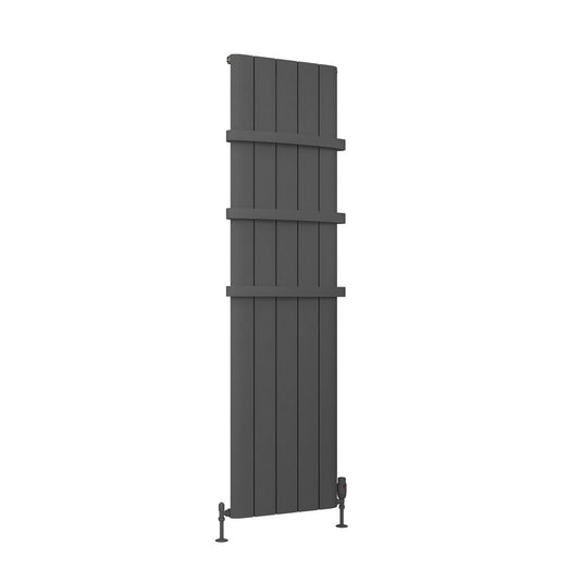 Eastbrook Peretti 1800 x 470mm Aluminium Radiator Matt Anthracite | 86.0060