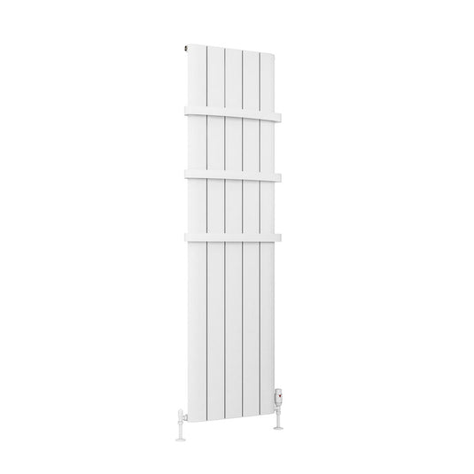 Eastbrook Peretti 1800 x 470mm Aluminium Radiator Matt White | 86.0059