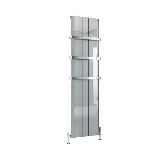Eastbrook Peretti 1800 x 470mm Aluminium Radiator Polished Aluminium | 86.0179