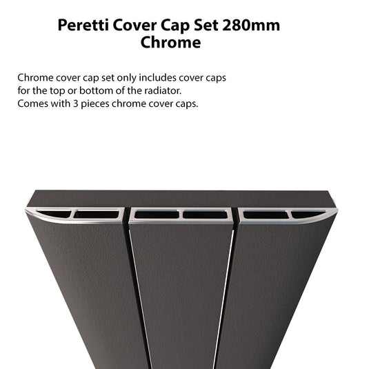 Eastbrook Peretti 280mm Cover Cap Set Chrome | 86.0125
