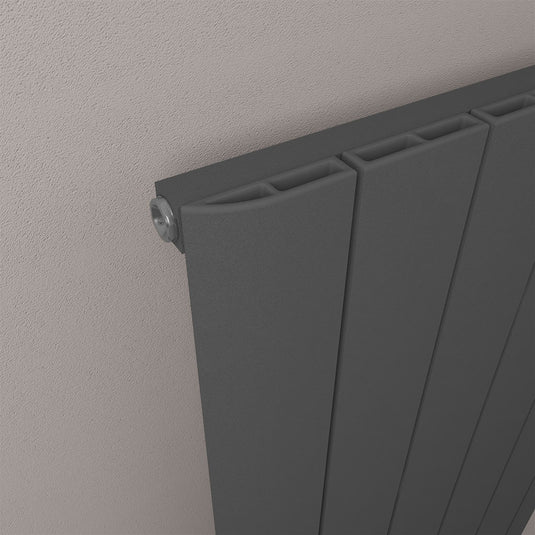 Eastbrook Peretti 600 x 280mm Aluminium Radiator Matt Anthracite | 86.0151