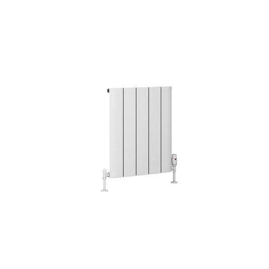 Eastbrook Peretti 600 x 470mm Aluminium Radiator Matt White | 86.0062
