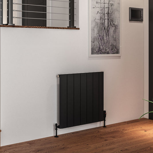 Eastbrook Peretti 600 x 850mm Aluminium Radiator Matt Black | 86.0067