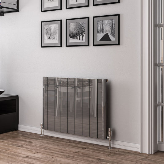 Eastbrook Peretti 600 x 850mm Aluminium Radiator Polished Aluminium | 86.0182