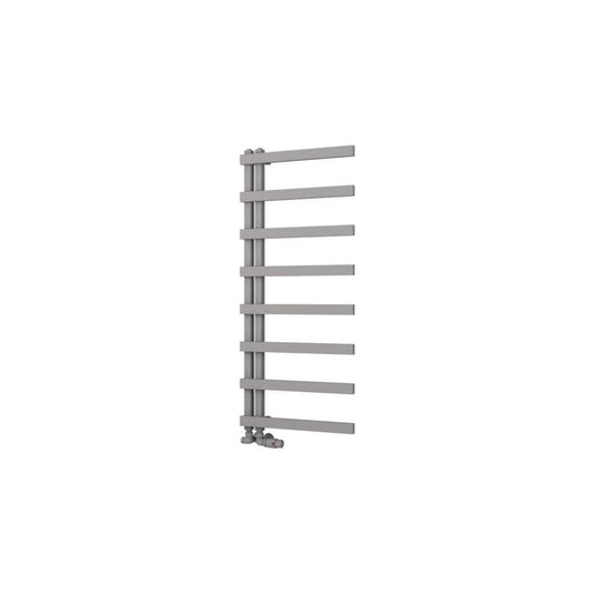 Eastbrook Platani 1150 x 500mm Towel Rail Matt Grey | 89.1336