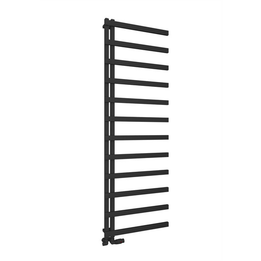 Eastbrook Platani 1800 x 600mm Towel Rail - Matt Black - 89.1351