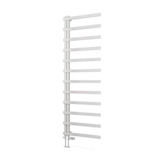 Eastbrook Platani 1800 x 600mm Towel Rail Matt White | 89.1333