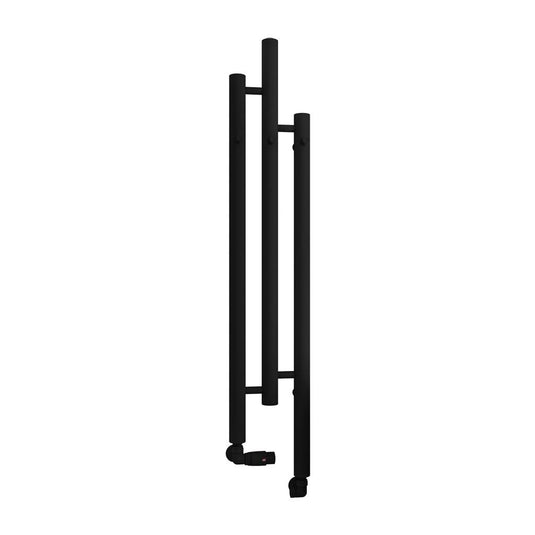 Eastbrook Portchester 1200 x 225mm Radiator Matt Black | 41.0717