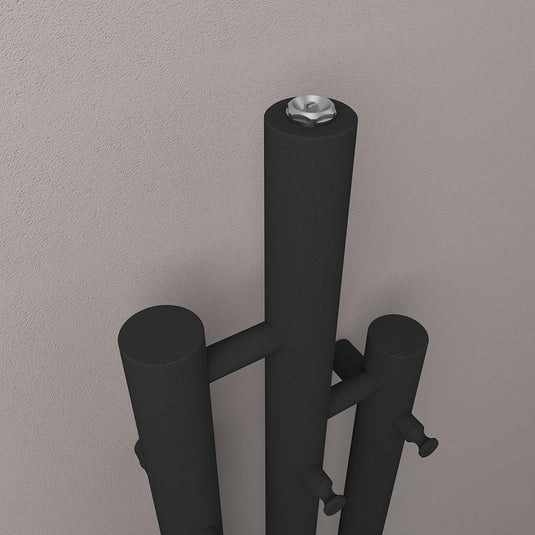 Eastbrook Portchester 1200 x 225mm Radiator Matt Black | 41.0717
