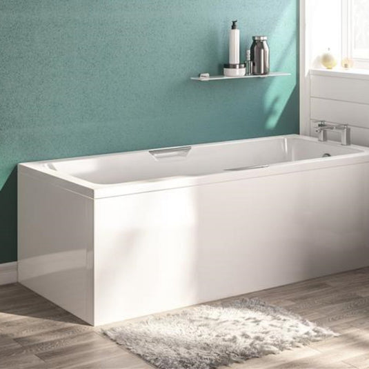 Eastbrook Portland Low Level Front Bath Panel 1800mm (430) 5mm White | 42.5053