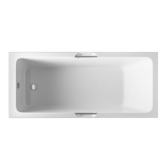Eastbrook Portland Low Level TG 1600 x 700mm Eco Beauforte Bath White | 42.1193